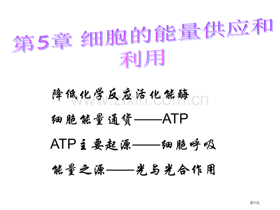 新版降低化学反应活化能的酶省公共课一等奖全国赛课获奖课件.pptx_第1页