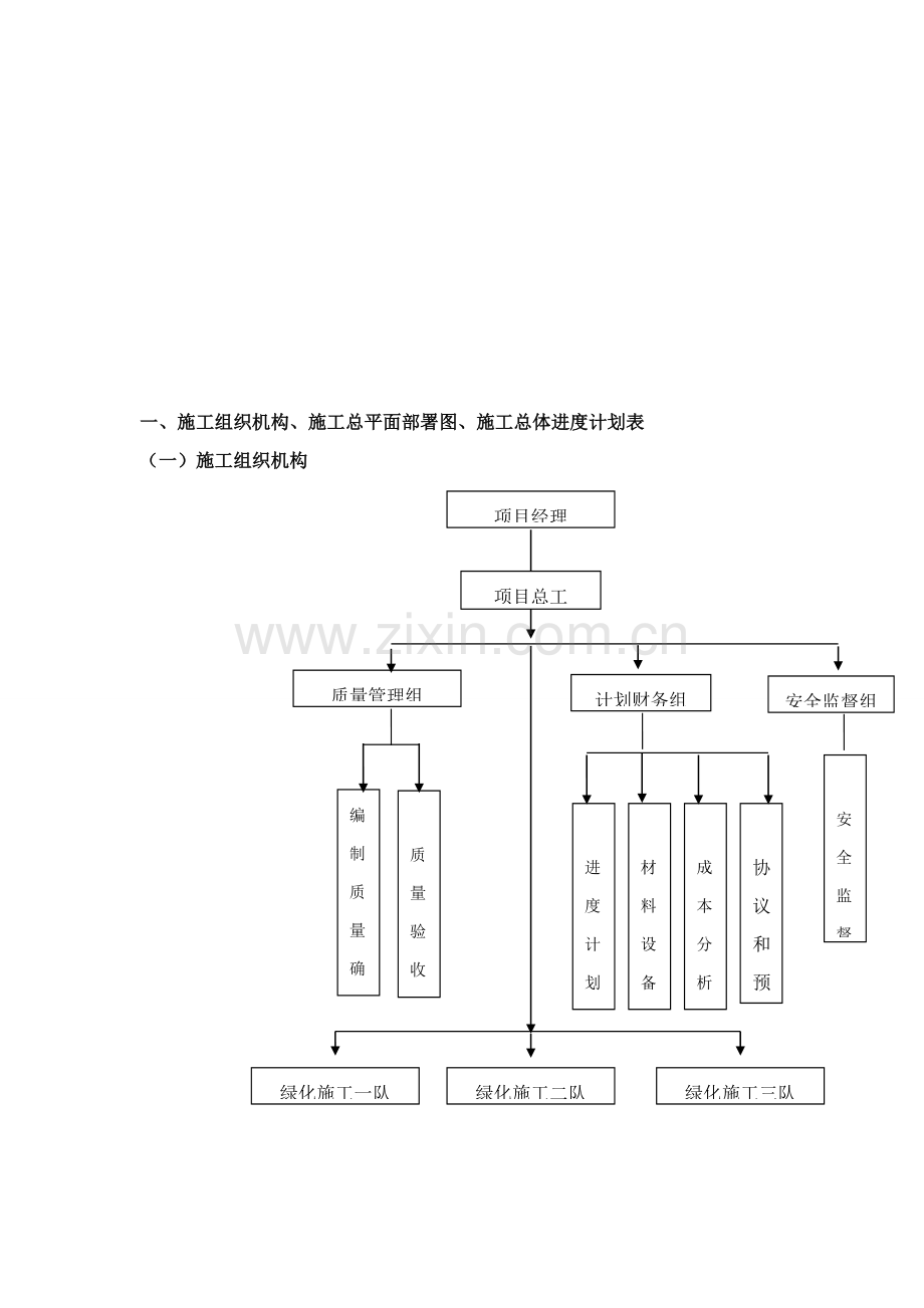 浅析初步施工组织计划样本.doc_第2页