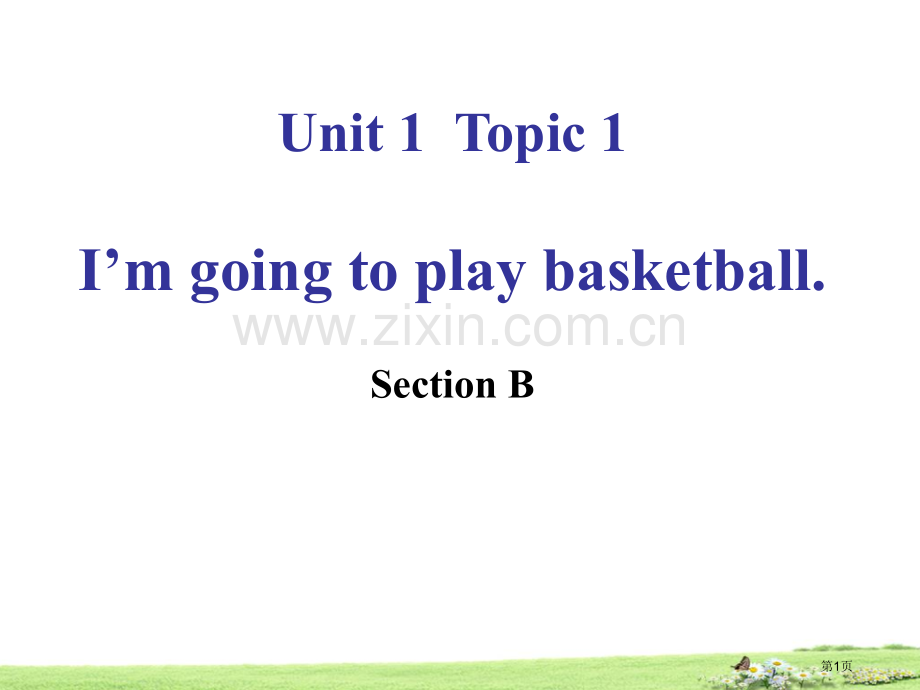 八年级英语上册：Unit-1--Playing-sports-Topic-1-Section-B省公.pptx_第1页