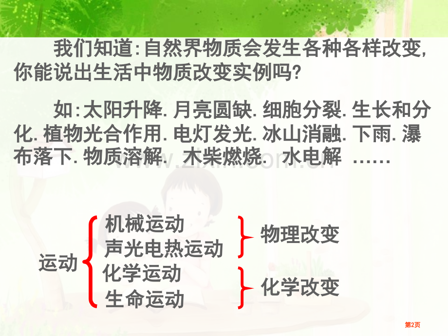 浙教版九年级上册科学1.1物质的变化省公开课一等奖新名师优质课比赛一等奖课件.pptx_第2页