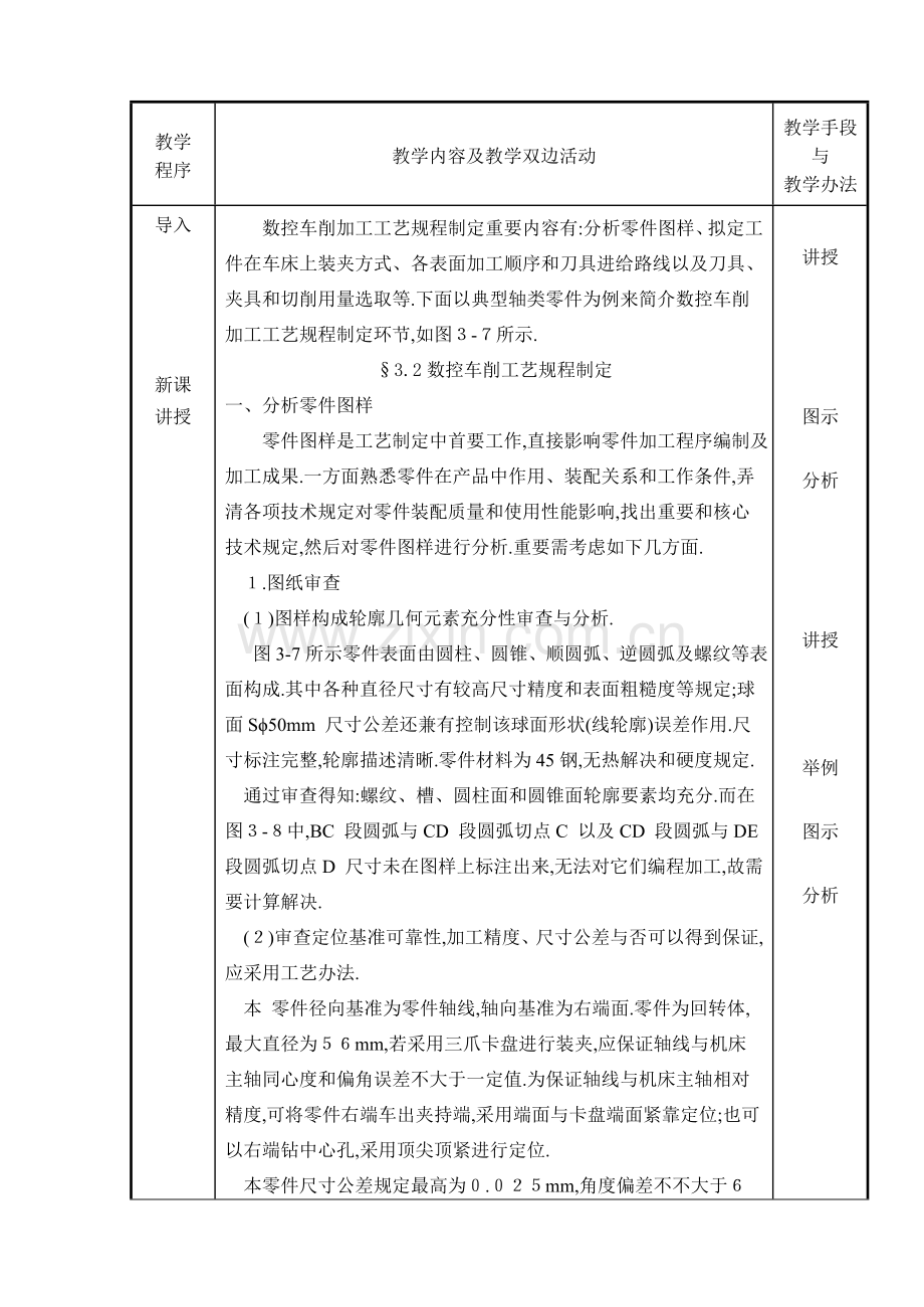 数控车削基本工艺作业规程的制定.doc_第2页