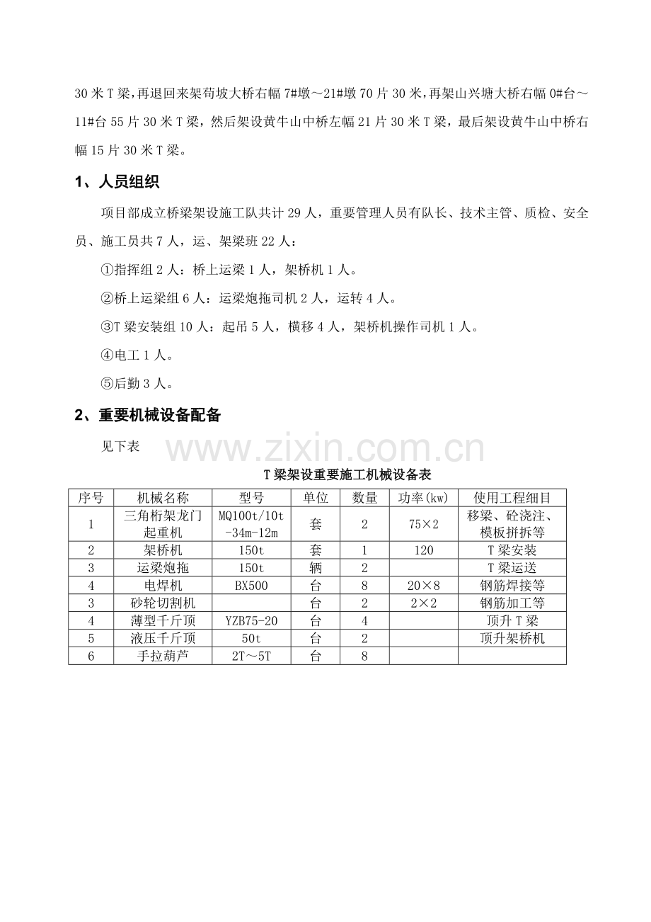 苟坡大桥T梁安装综合项目施工专项方案.doc_第2页