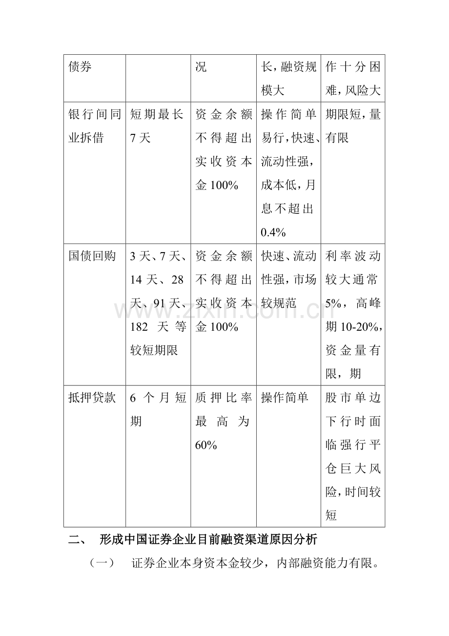 证券公司融资渠道研究报告书样本.doc_第3页