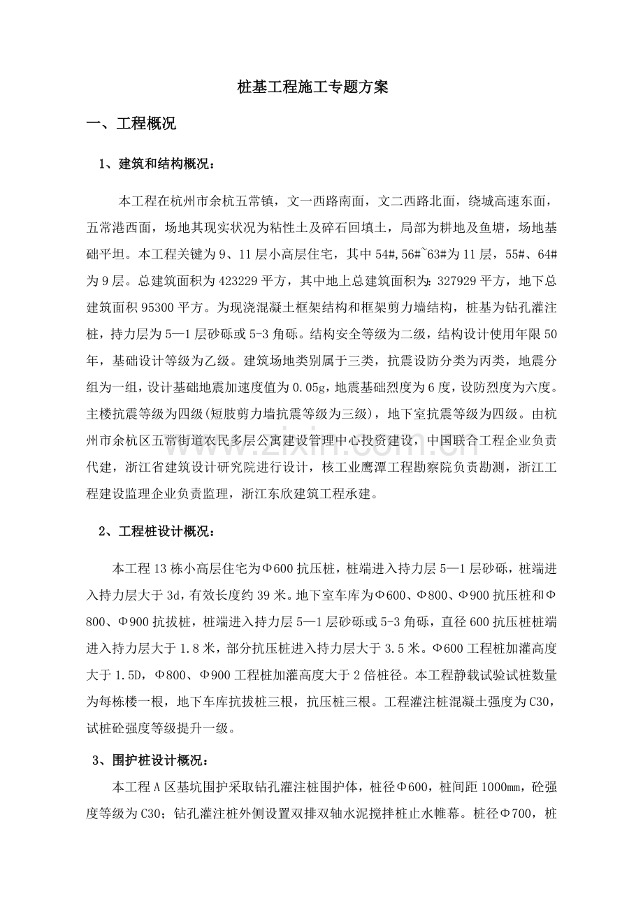 桩基综合重点工程专项综合标准施工专业方案.doc_第1页