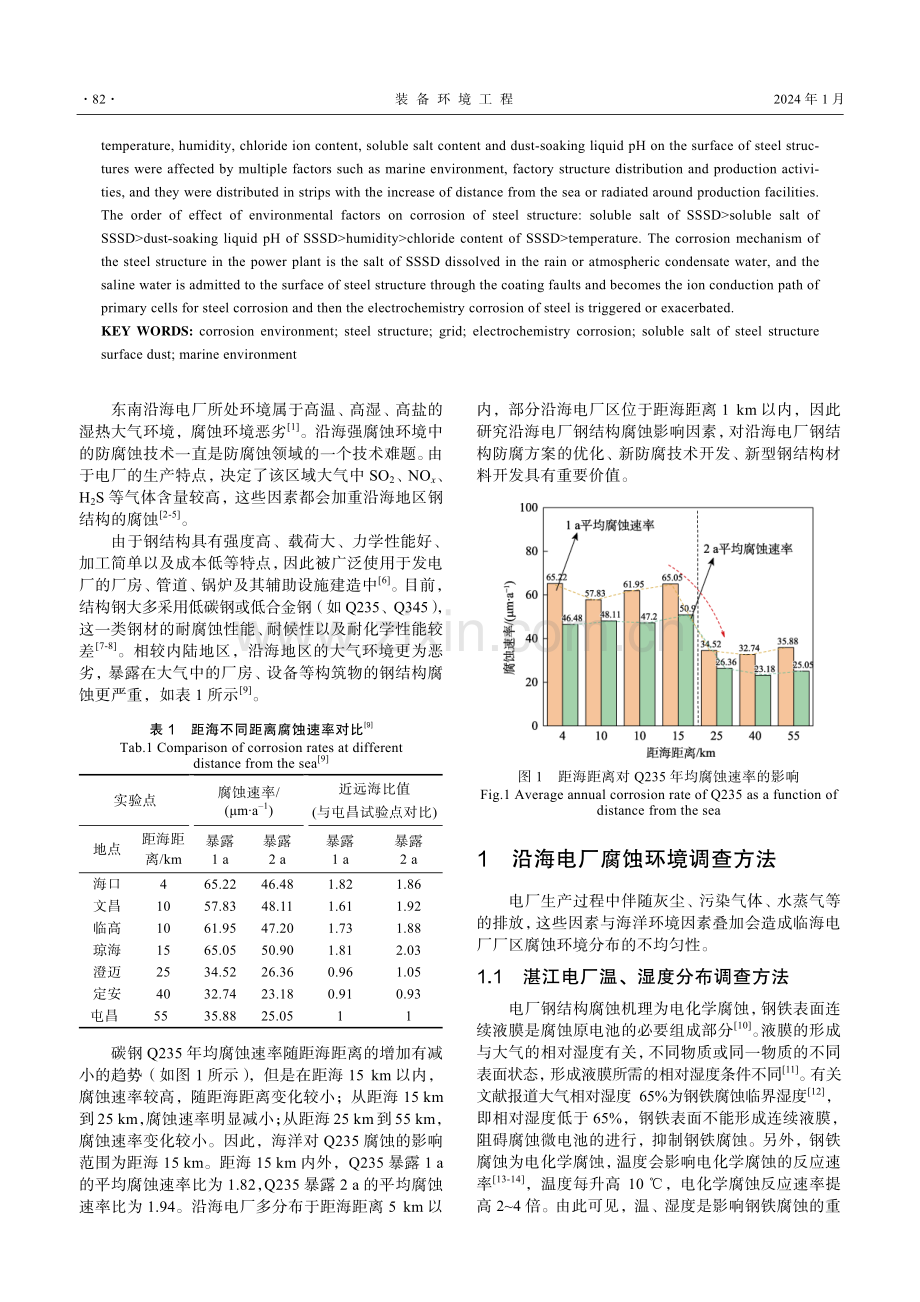 某东南沿海电厂钢结构腐蚀影响因素分析.pdf_第2页