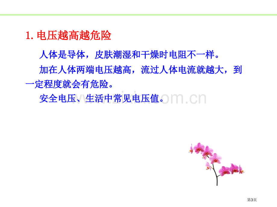 人教版物理九年级生活用电安全用电栾志欣省公共课一等奖全国赛课获奖课件.pptx_第3页