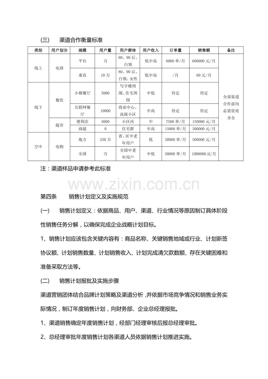 渠道销售管理核心制度.docx_第2页