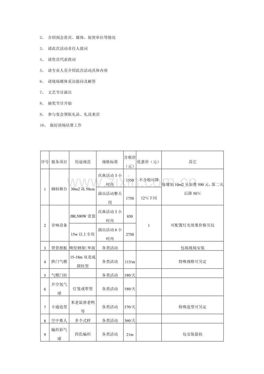 新版新闻发布会会议礼仪服务策划方案模板.doc_第2页