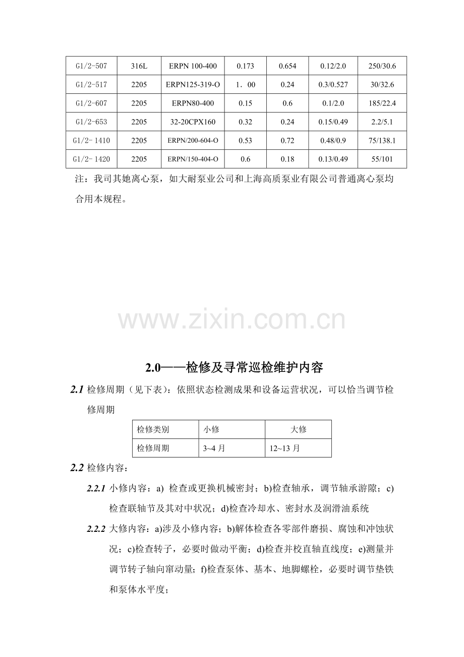 新版离心泵检修作业规程.doc_第2页