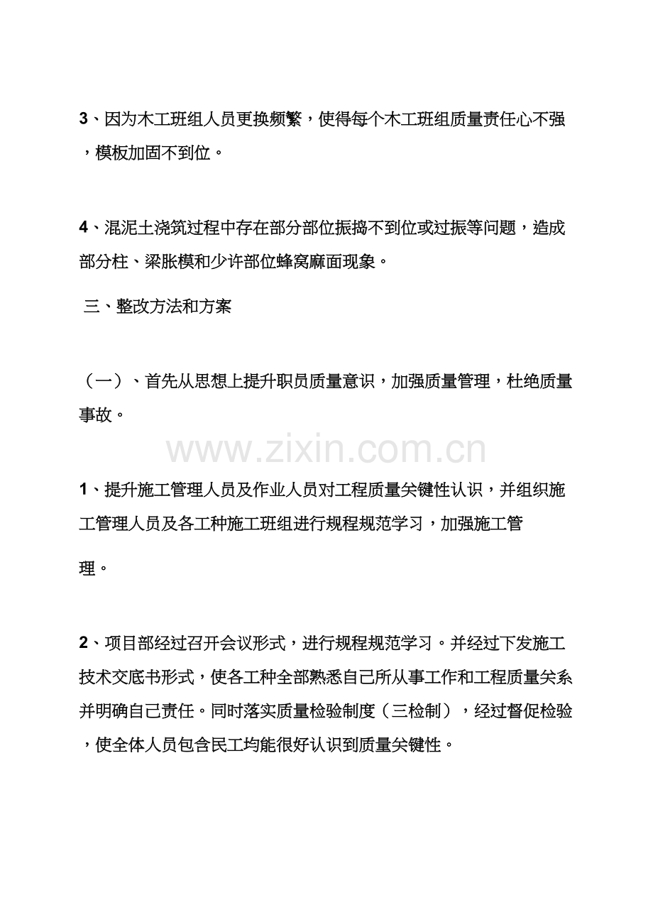 活动专项方案之质量问题整改专项方案.docx_第2页