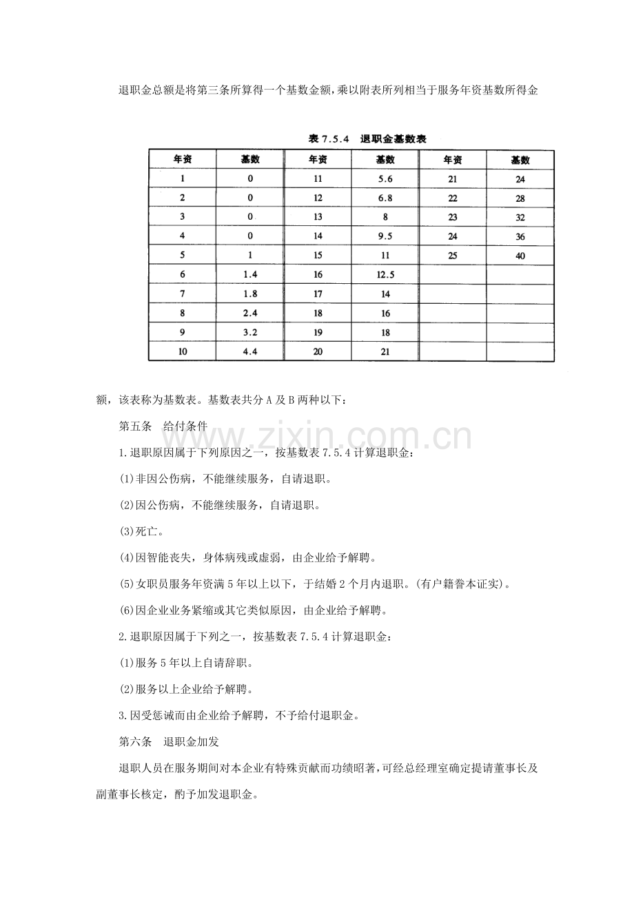 职员退职金给付制度样本.doc_第2页