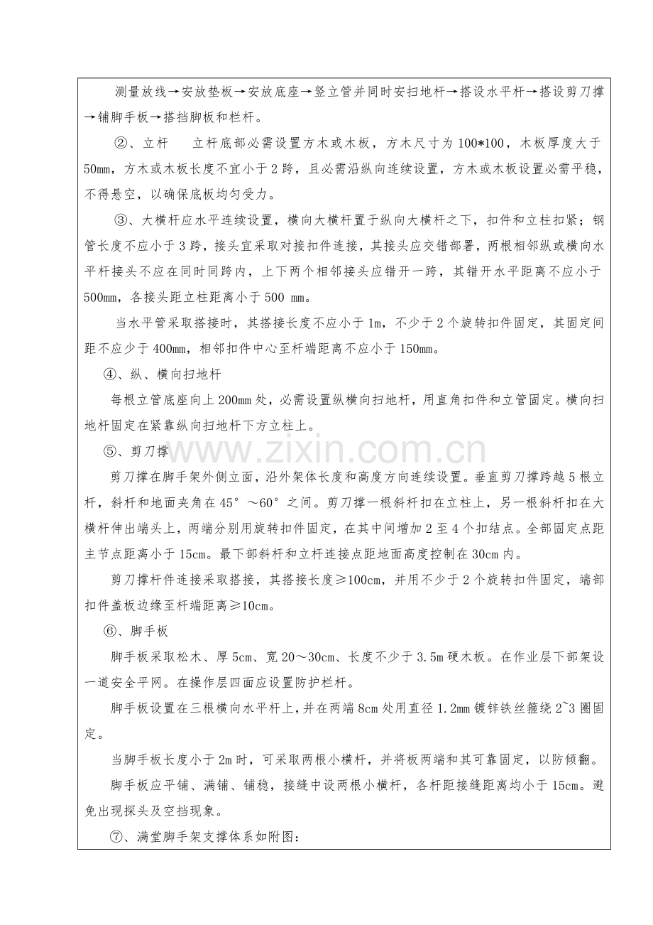 满堂脚手架核心技术交底.doc_第2页