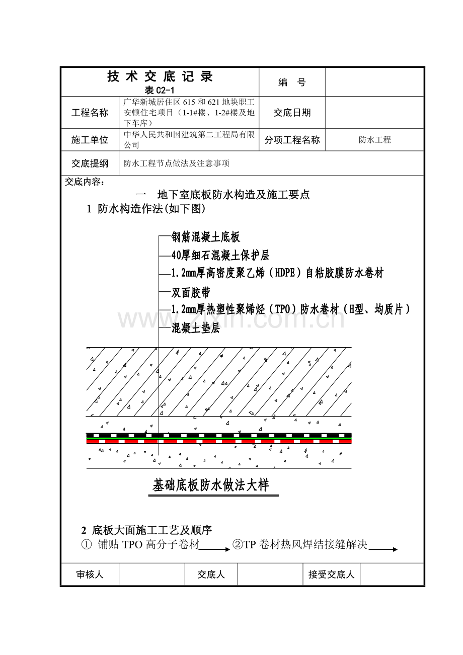 防水关键技术交底.doc_第1页