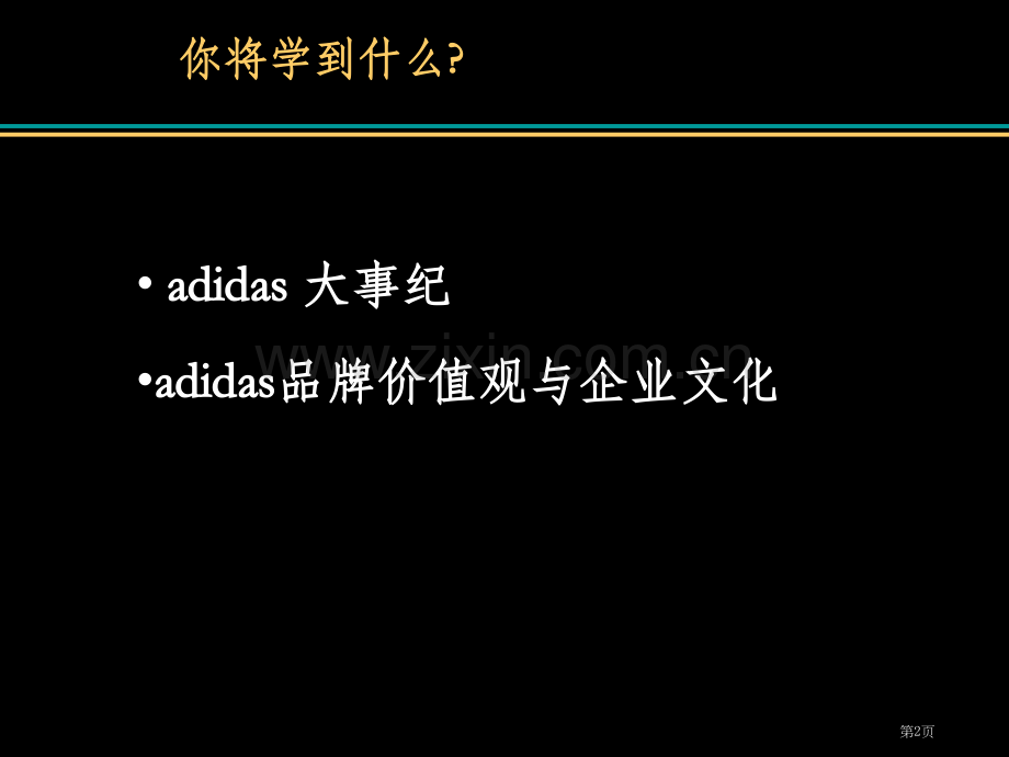 阿迪达斯历史和品牌省公共课一等奖全国赛课获奖课件.pptx_第2页