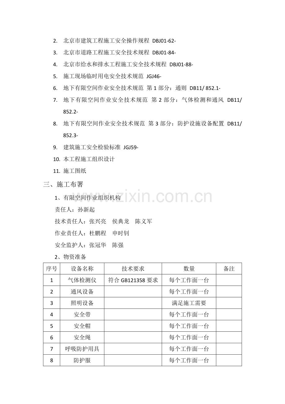 有限空间综合标准施工专业方案.docx_第3页