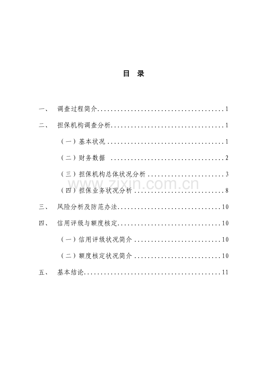 案例模式融资性担保机构调查研究报告示例.doc_第2页