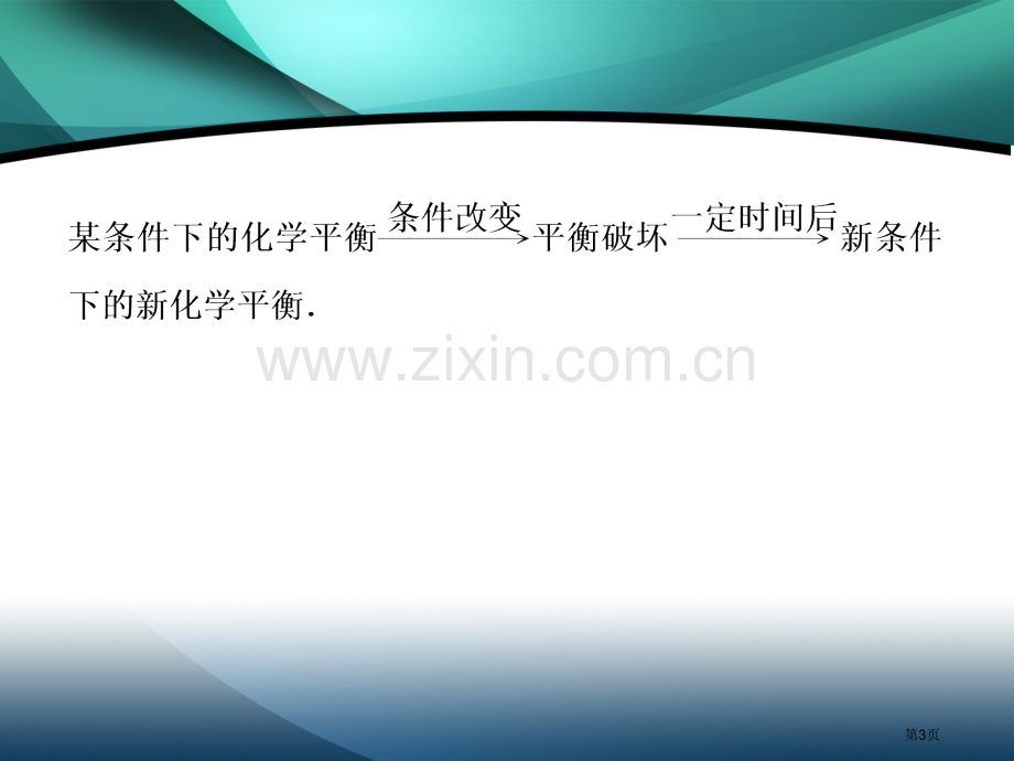 浓度温度对化学平衡的影响省公共课一等奖全国赛课获奖课件.pptx_第3页