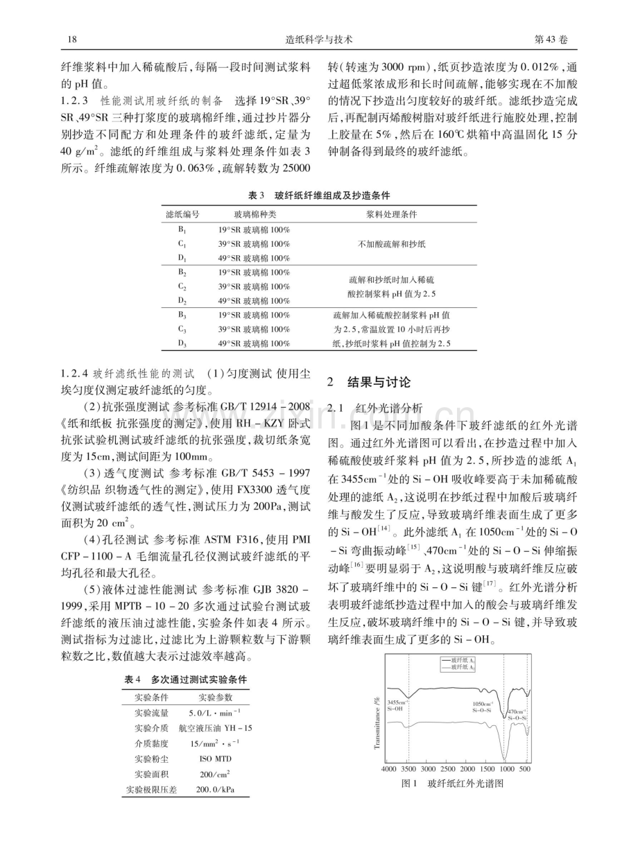 酸对玻纤滤纸性能影响的研究.pdf_第3页