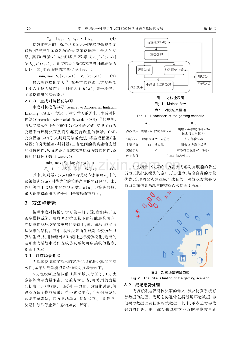 一种基于生成对抗模仿学习的作战决策方法.pdf_第3页