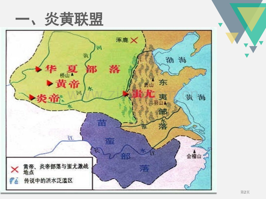 新版七年级历史-第3课-远古的传说省公开课一等奖新名师优质课比赛一等奖课件.pptx_第2页