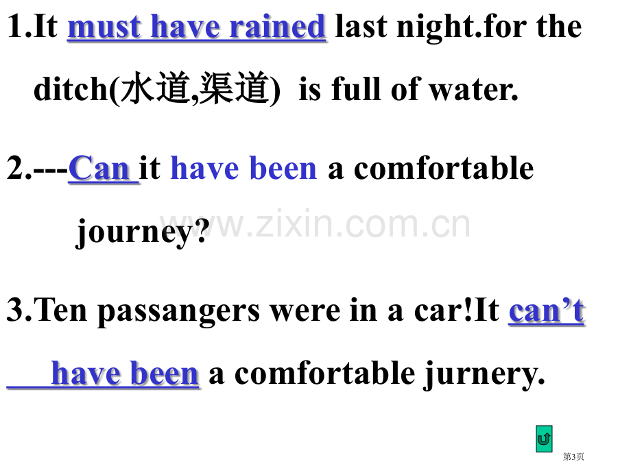 情态动词表示推测市公开课一等奖百校联赛获奖课件.pptx_第3页