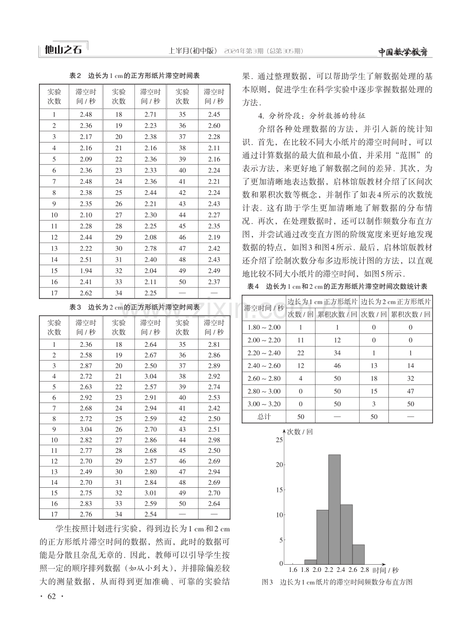 利用PPDAC循环培养学生的数据观念——以日本初中数学“数据的活用”为例.pdf_第3页