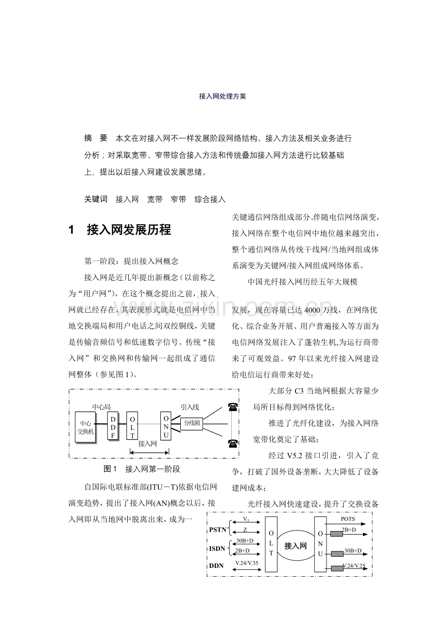 接入网解决方案样本.doc_第1页