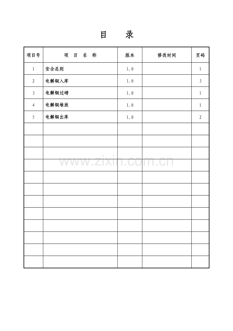 电解铜入库、储存与出库安全操作规程样本.doc_第3页