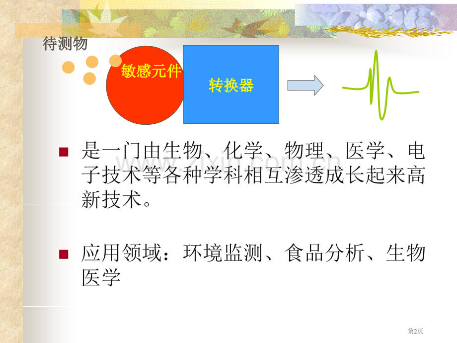 生物传感器省公共课一等奖全国赛课获奖课件.pptx_第2页