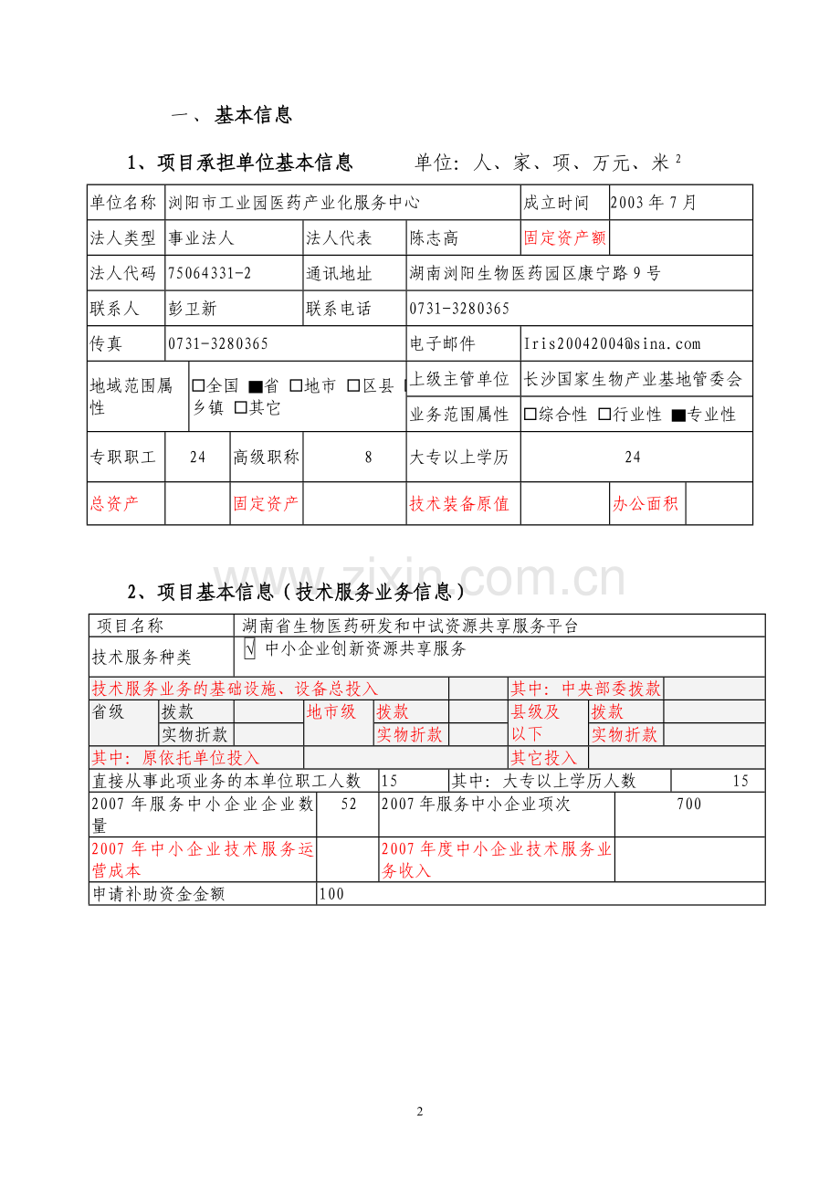 湖南省生物医药研发和中试资源共享服务平台项目建设可行性研究报告.doc_第2页