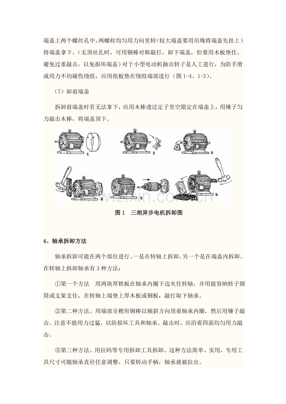 电机拆装实训总结报告.doc_第3页