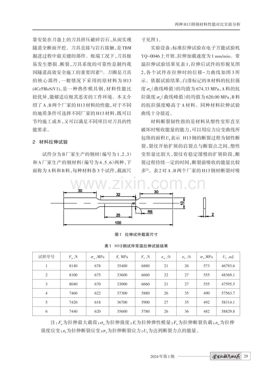 两种H13圆钢材料性能对比实验分析.pdf_第2页