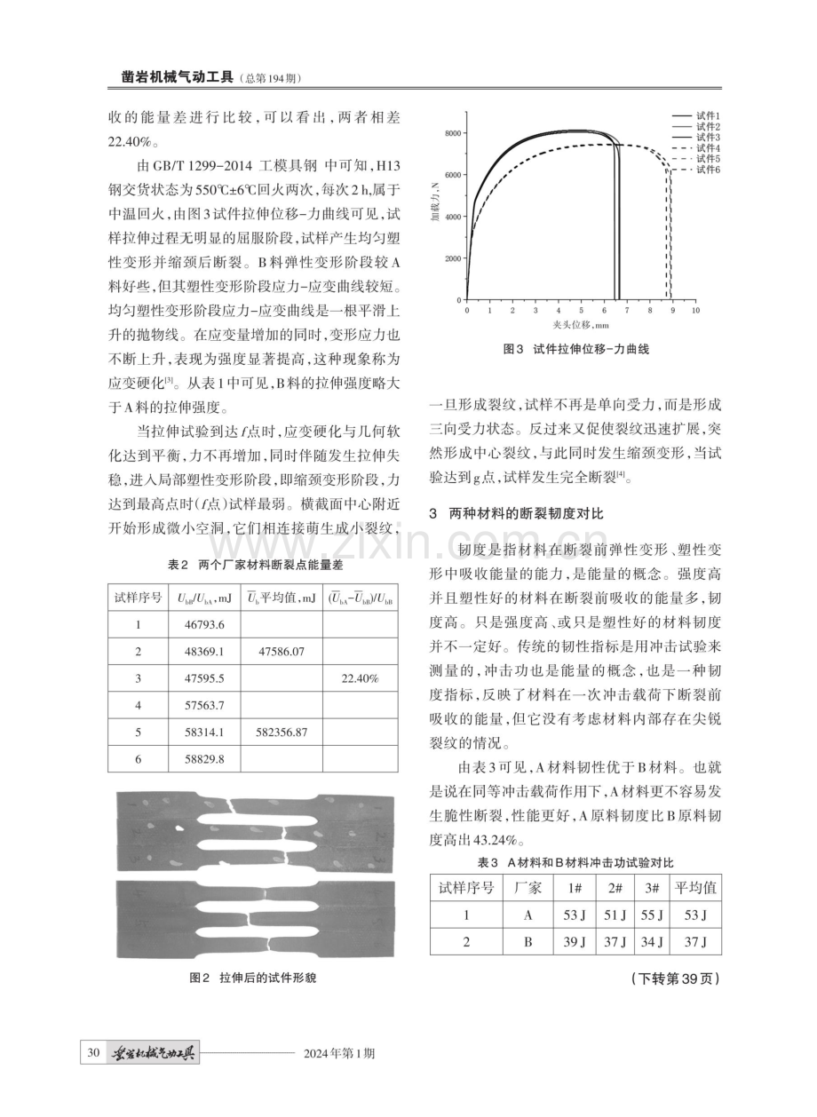 两种H13圆钢材料性能对比实验分析.pdf_第3页