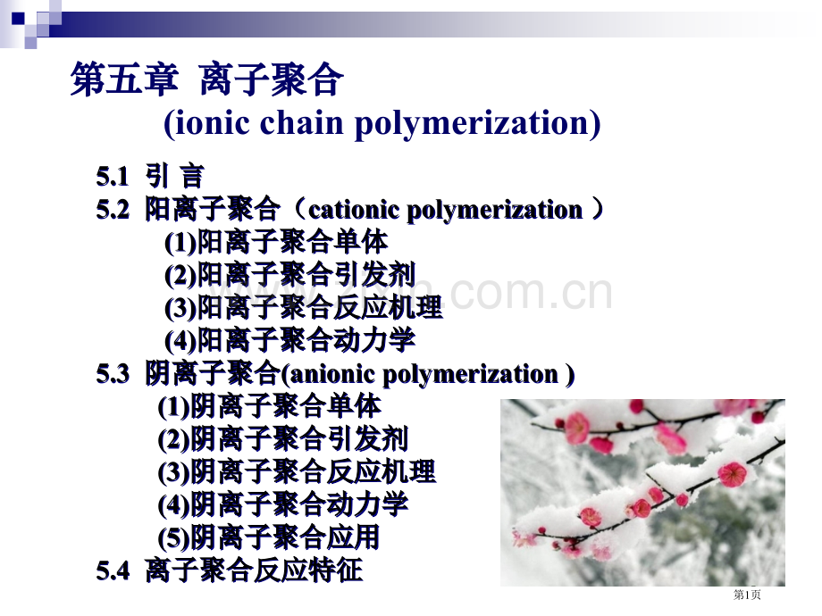 高分子化学离子聚合省公共课一等奖全国赛课获奖课件.pptx_第1页