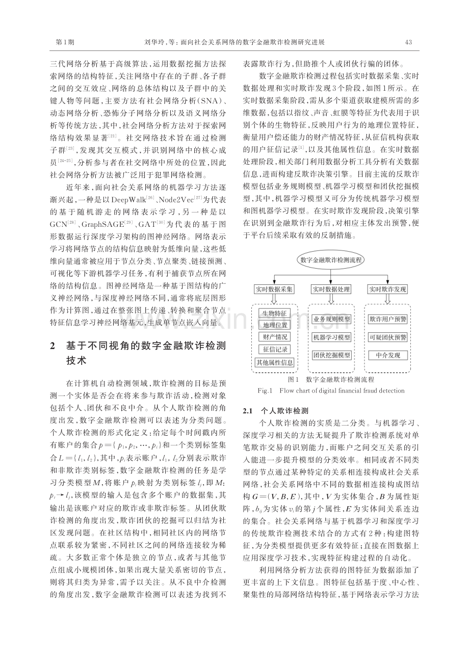 面向社会关系网络的数字金融欺诈检测研究进展.pdf_第3页