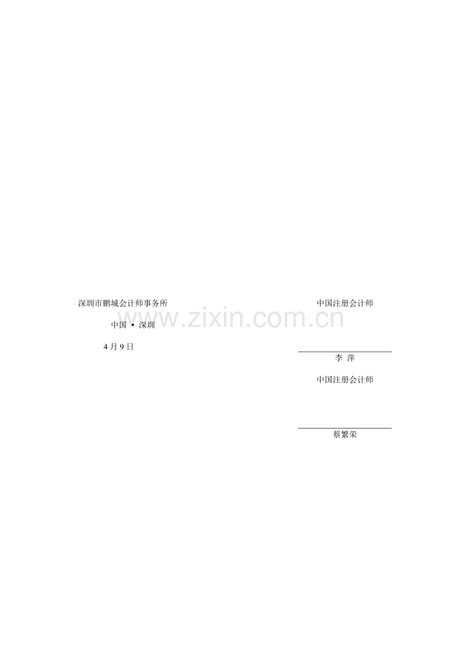 电子公司内部控制审核报告模板.doc_第3页