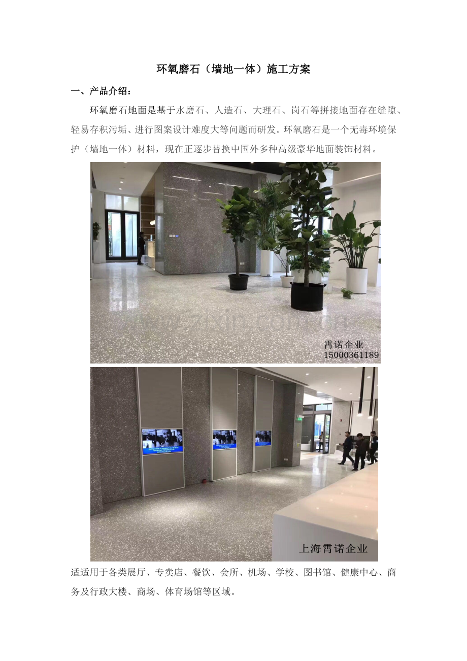 环氧磨石综合项目施工基本工艺墙地一体.docx_第1页