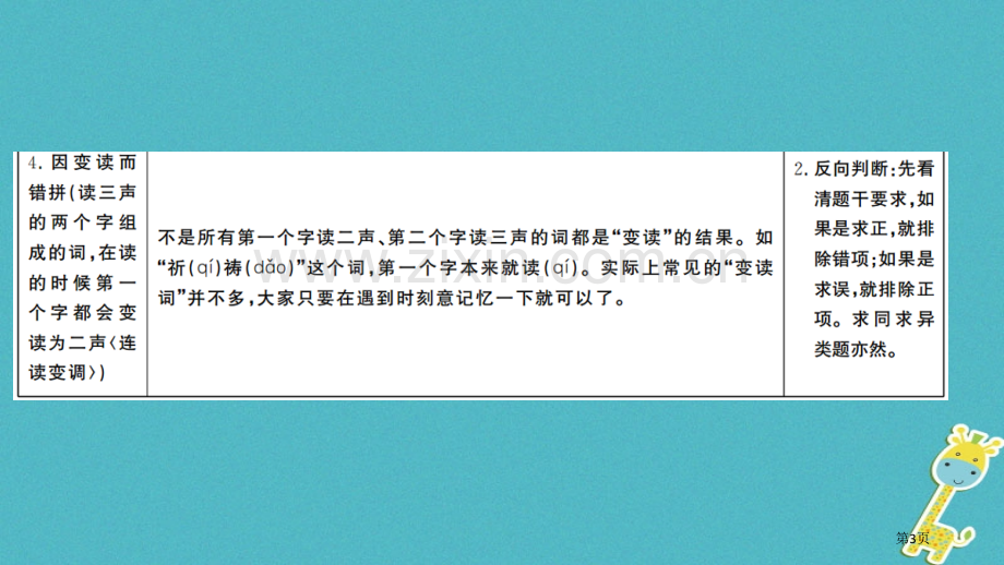 七年级语文上册期末专题复习一字音字形习题市公开课一等奖百校联赛特等奖大赛微课金奖PPT课件.pptx_第3页