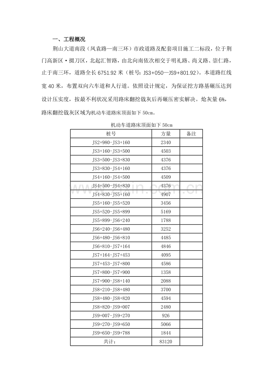 翻挖戗灰综合项目施工专项方案.doc_第3页