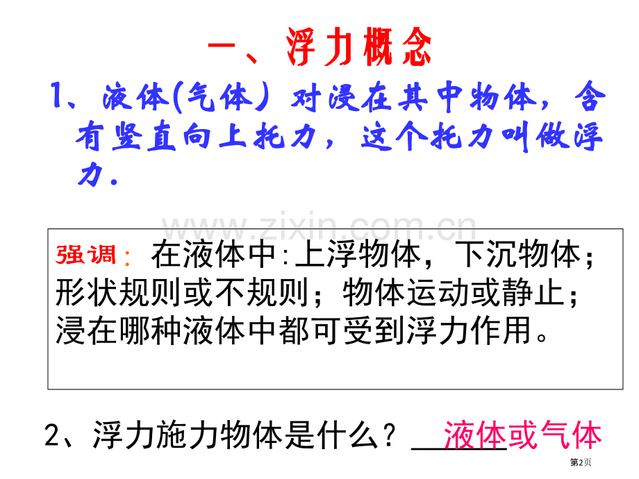 浮力中考复习省公共课一等奖全国赛课获奖课件.pptx_第2页