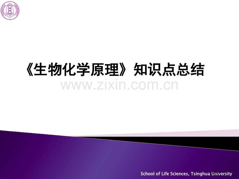 生物化学原理知识点总结省公共课一等奖全国赛课获奖课件.pptx_第1页