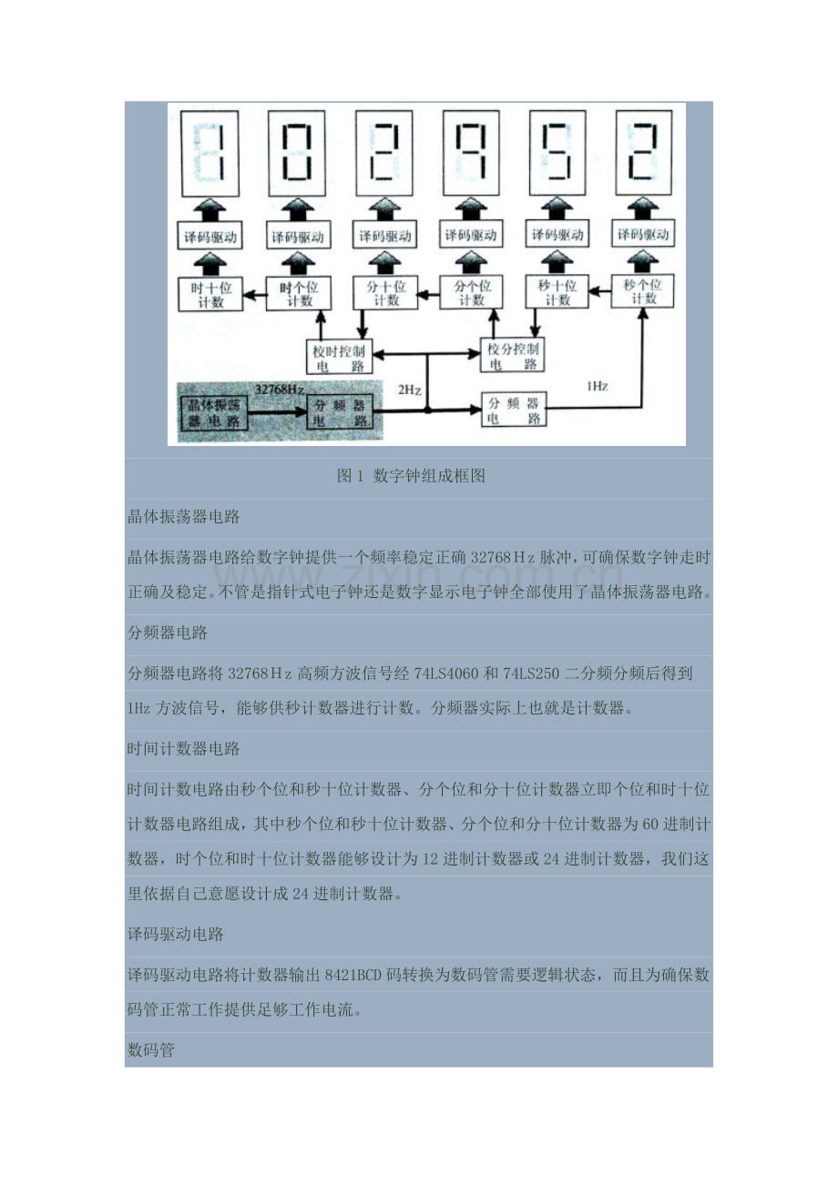 数字钟优秀课程设计.doc_第2页