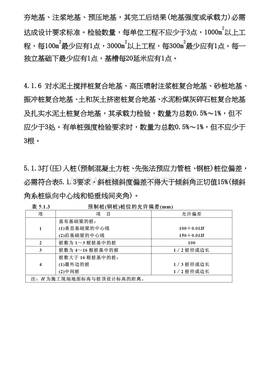 经典建筑综合重点工程综合标准施工质量验收基础标准强制性条文汇总.doc_第3页