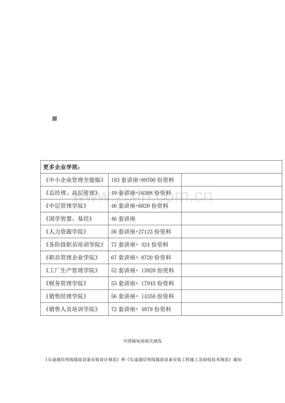 长途通信明线载波设备安装设计规范论述样本.doc_第1页