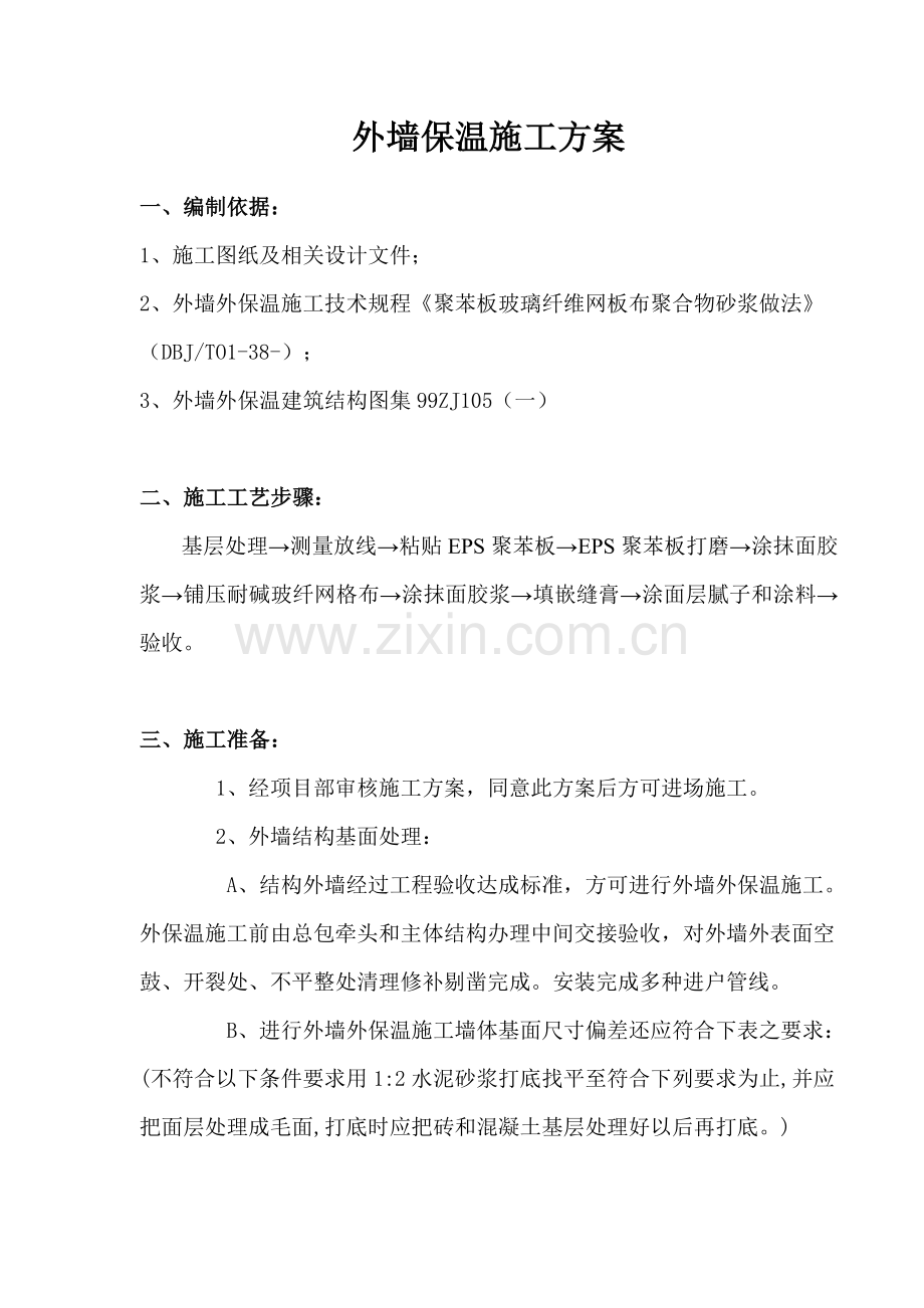 EPS板外墙外保温综合项目施工专项方案.doc_第1页