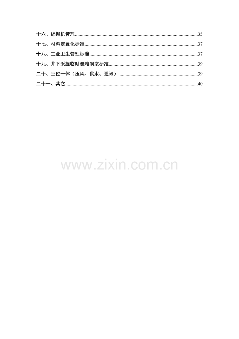 掘进工作面质量标准化实施细则样本.doc_第3页