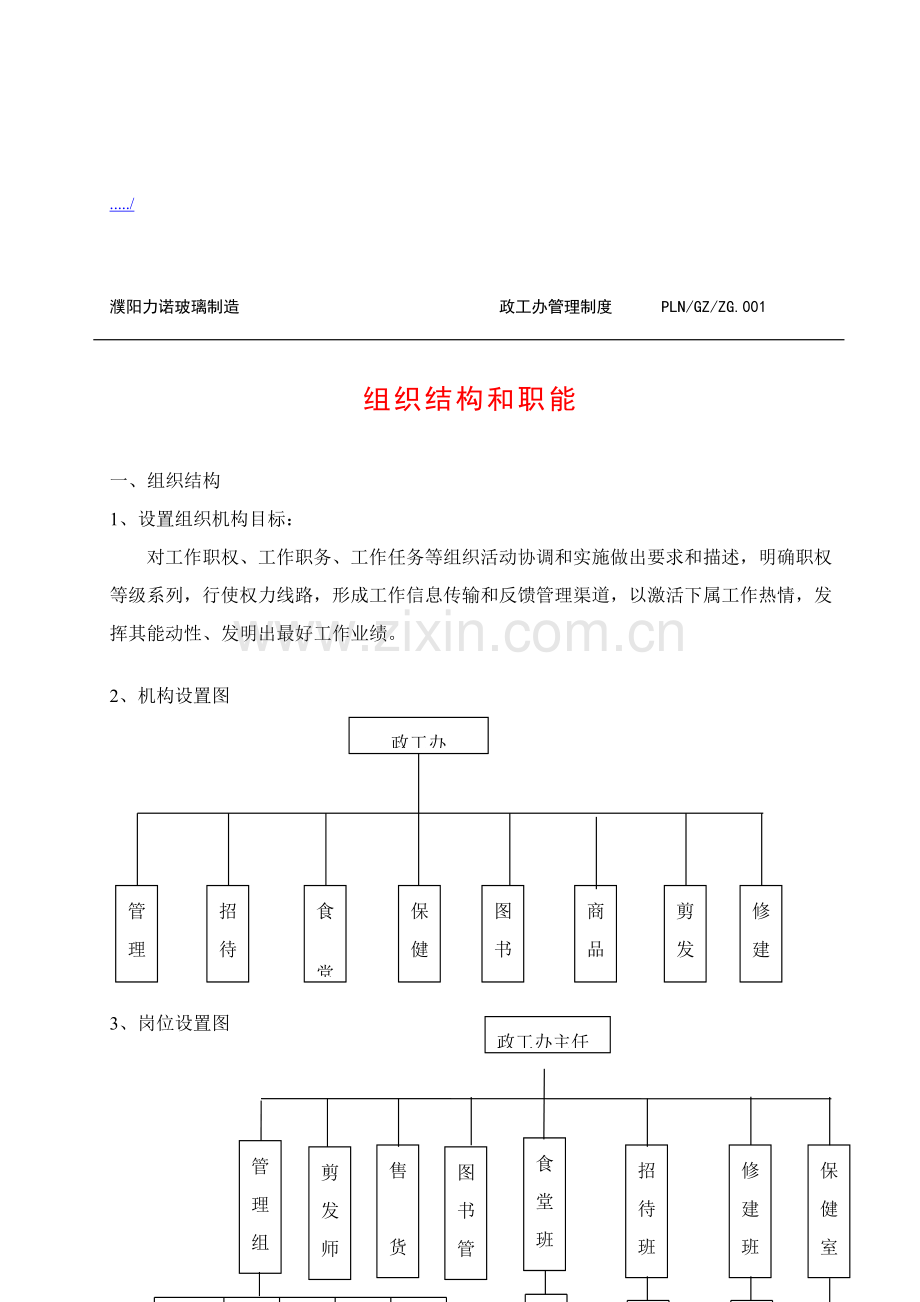 政工办管理制度汇编样本.doc_第1页