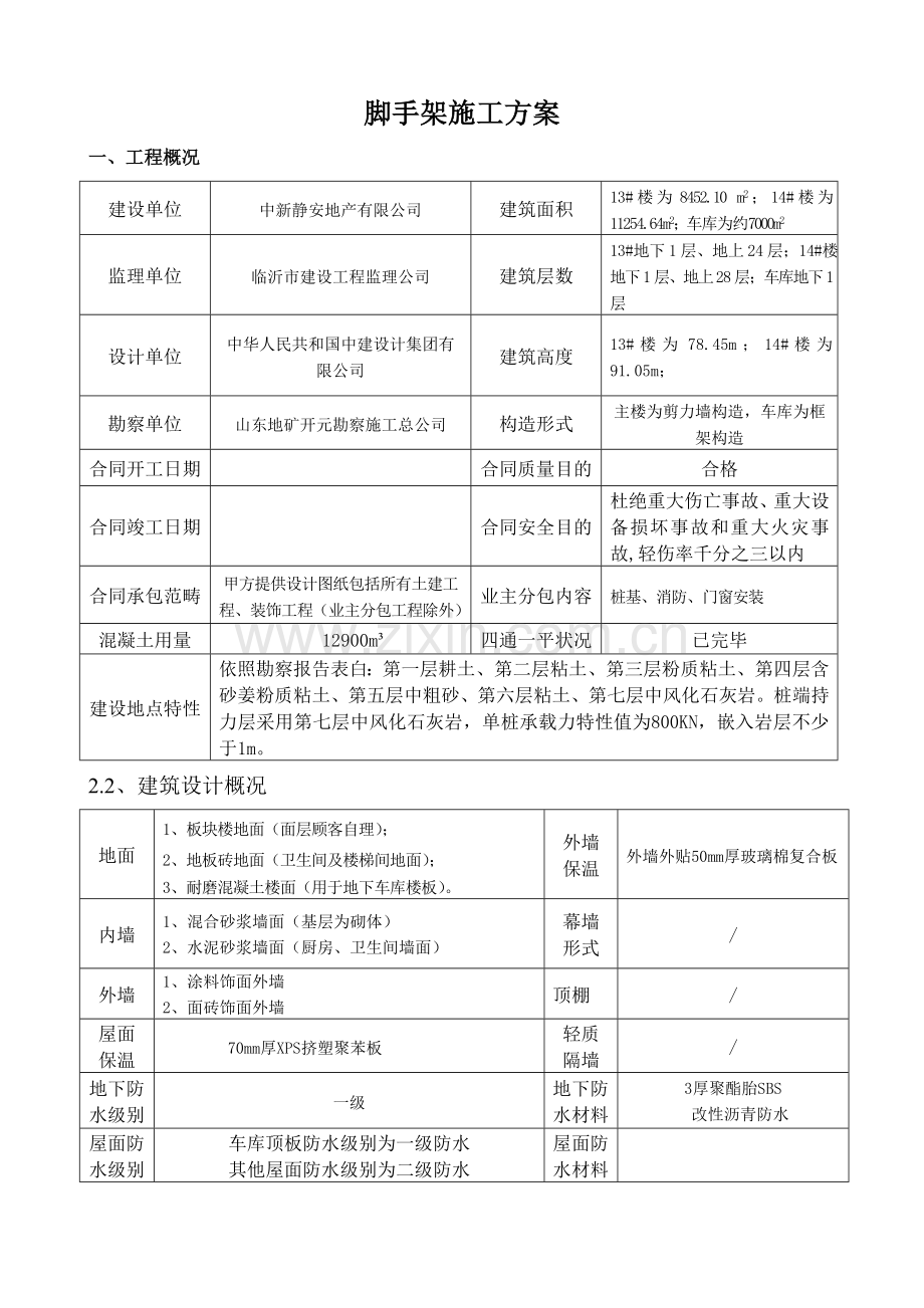 新版脚手架综合项目施工专项方案.doc_第1页