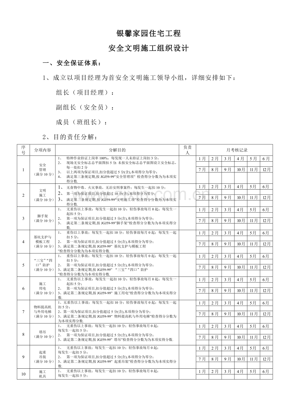 新版安全文明综合项目施工专项方案(2).doc_第1页