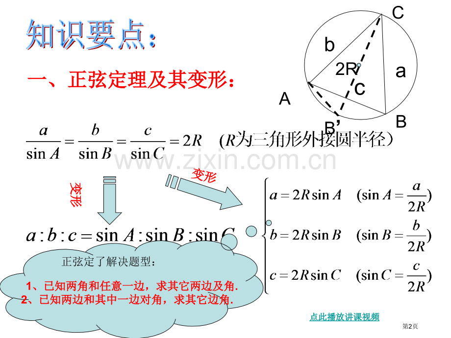 数学必修知识复习提纲PPT课件市公开课一等奖百校联赛特等奖课件.pptx_第2页